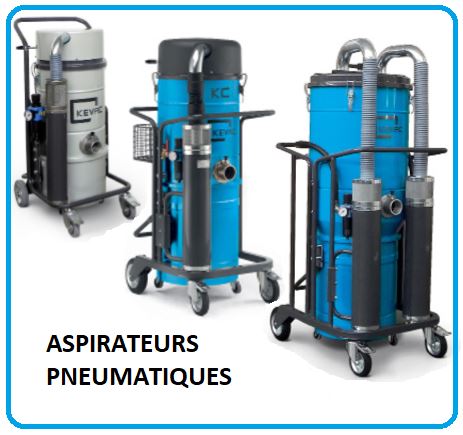 ASPIRATEURS INDUSTRIELS PNEUMATIQUES